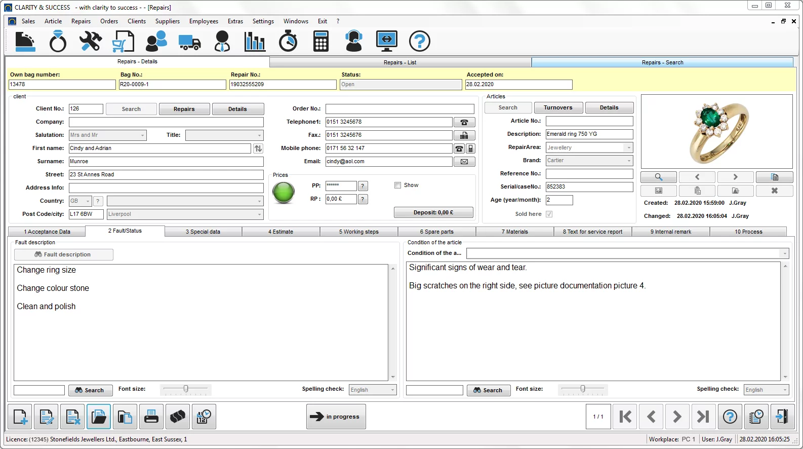 Best Rma Software Repair & RMA Management System for jewellery & watch industry